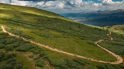 leadville 100 aerial photography