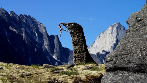 viewfinder canada climbing overhang