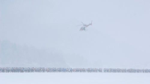 The Engadin Ski Marathon, held every March in St. Moritz, Switzerland attracts 13,000 skate- and cross-country skiers who come for the competition, the scenery and the parties. The start of the race is notoriously chaotic鈥攁 melee of broken poles and swinging arms鈥攂ut if you survive the first two miles, it鈥檚 mostly downhill from there. Stay at the Kulm Hotel St. Moritz for a taste of fine Swiss hospitality.