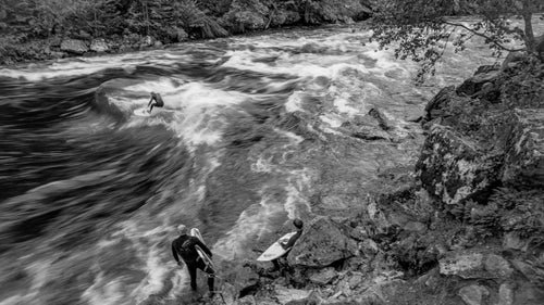 Paolo Marchesi river surfing surfing montana missoula riding waves strongwater surfshop outside outside magazine outside online lochsa rocky mountains
