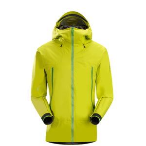 The new Lithic Comp Jacket from Arc'teryx combines a hardshell with a softshell.