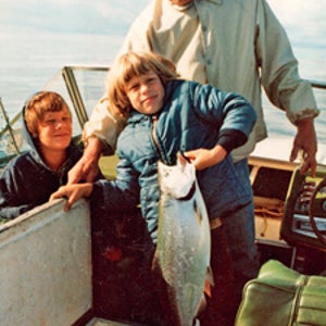 Steven Rinella and family