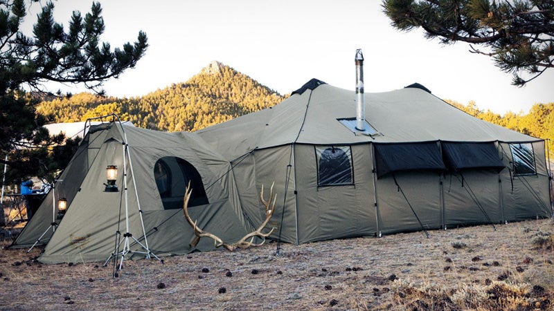 Cabela's shop wall tent