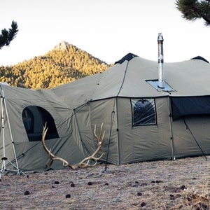 This Ultimate Alaknak Tent from Cabela's will transform your base camp.