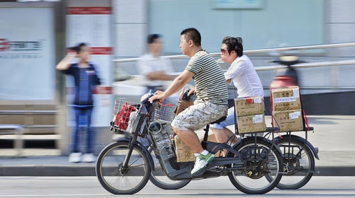 E-bikes are a efficient, environmentally-friendly method of transportation.