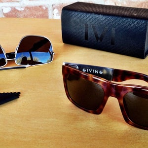 IVI's Custer (left) and The Giving (right) sunglasses.