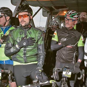 Bear Mountain Bridge Gran Fondo Manhattan Moll New Jersey New York Seb Sebastian Uli bicycling bicyclist bike course cycling cyclist cyclists event race rain rainy start