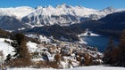 St. Moritz resort in the Swiss Alps.