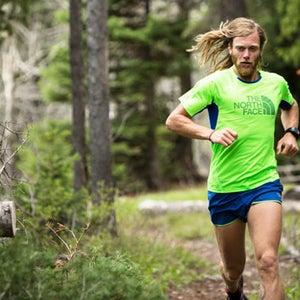 Timothy Olson training in Jackson Hole, Wyoming