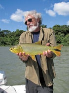 The author with his prized catch.