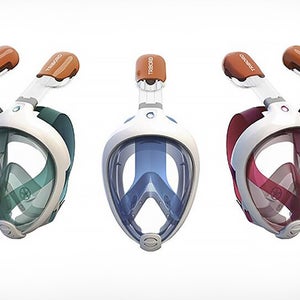 Planning a beach vacation? You should check out these cool snorkeling masks before you head out.