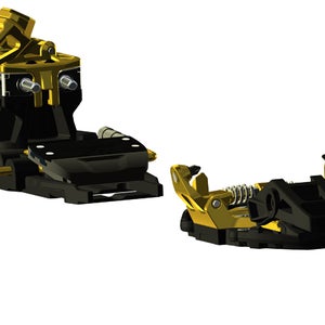 The limited edition Radical 2 binding with gold-colored components.