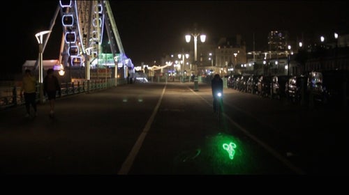 Let drivers know where you are with the Blaze Laserlight.