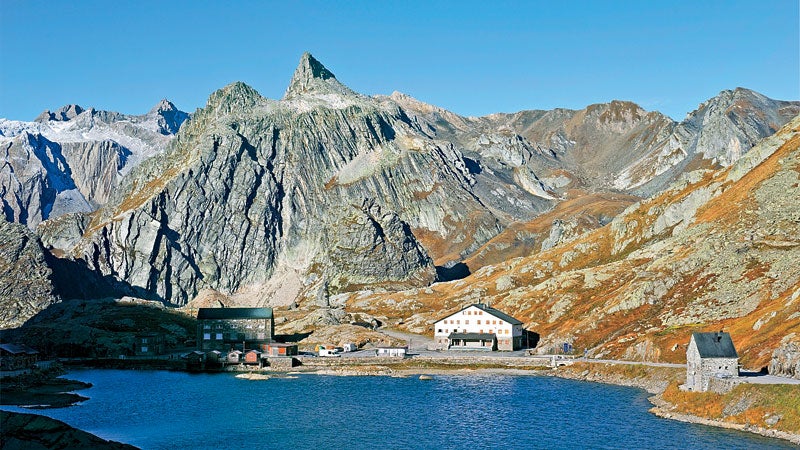 Switzerland's Great St. Bernard Pass.