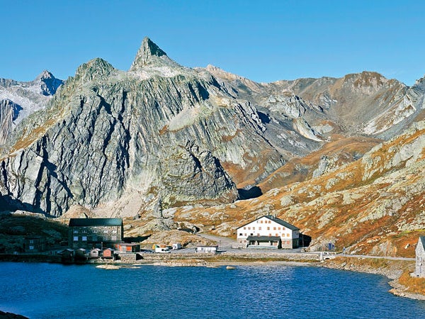 Switzerland's Great St. Bernard Pass.