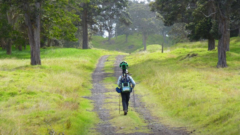 ϳԹOnline Google Trekker Hiking: Street View