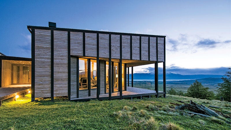 The Awsai Patagonia Lodge.