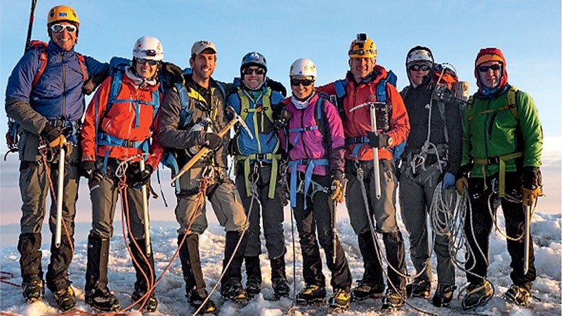 RMI summits Mount Rainier.