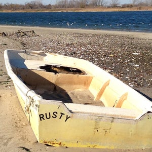 Rusty boat.