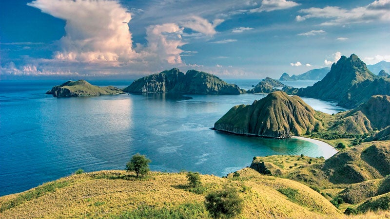 Padar Island, Indonesia.