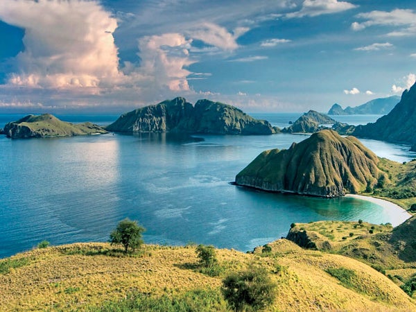 Padar Island, Indonesia.