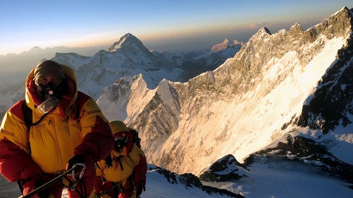 Ballinger says the Sherpa working with him and Alpenglow would have climbed this year out of loyalty, but for him the risks are not worth it.