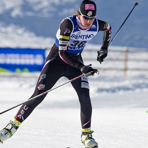 #fiemme2014 #gonnf annie pokorny free nordic ski sprint x-c