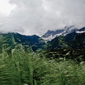 Southern Albanian highlands in Fir of Hotova National Park.