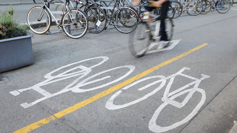 Cities with good bike lanes are great, but not all cyclists are so lucky.