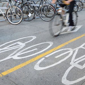 Cities with good bike lanes are great, but not all cyclists are so lucky.