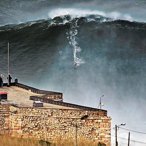 Outside May 2014 big wave Portugal Navare McNamara surf Big Mama