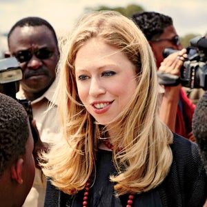 Chelsea Clinton in Rwanda in 2013.