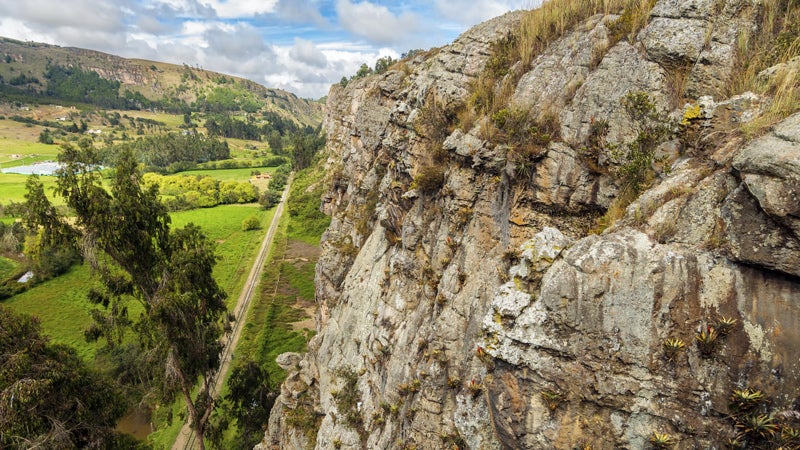 Suesca is Colombia's premier rock-climbing destination.