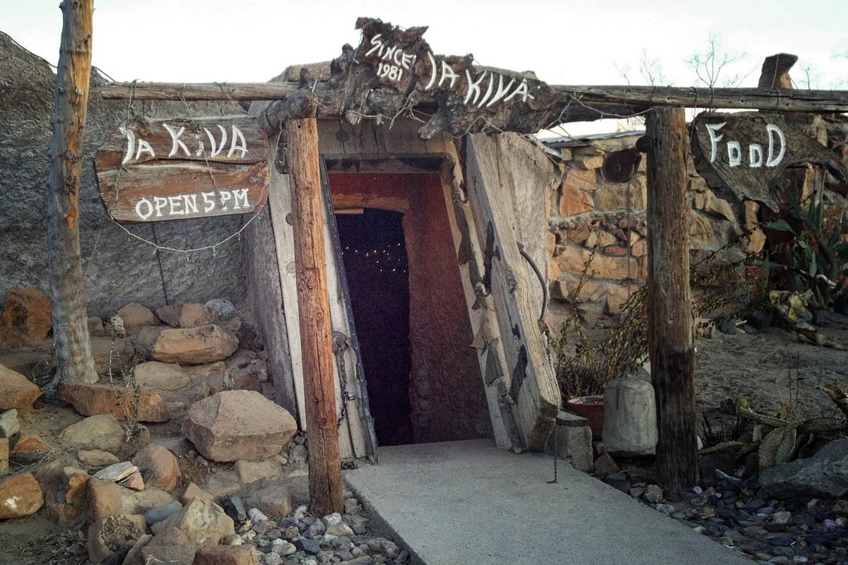 The La Kiva bar entrance, where Glenn Felts was found. Felts decided to keep the place after his uncle, the original bar owner, died—and quickly endeared himself to the locals.