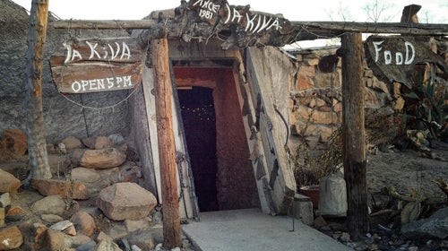 The La Kiva bar entrance, where Glenn Felts was found. Felts decided to keep the place after his uncle, the original bar owner, died—and quickly endeared himself to the locals.