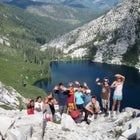 Camp Unalayee in the Trinity Alps.