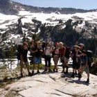 Camp Unalayee in the Trinity Alps.
