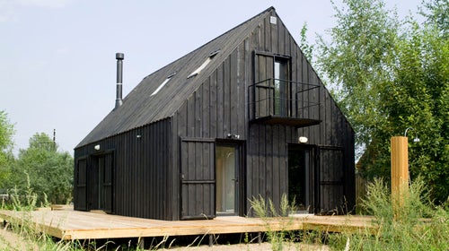 volga dacha moscow cabin minimalism getaway russia countryside