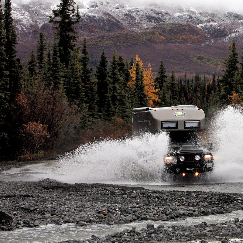 ϳԹOnline shelter EarthRoamer XV-LT Lamborghini off-road campers car camping Ritz-Carlton $280 000 vehicle RV truck hotel merged chassis heavy-duty luxury stainless-steel solar-panel array heating air condition king-size bed