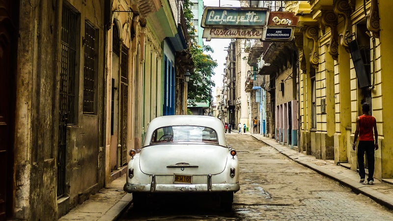 You may be able to run down these streets soon, if Insight Cuba has anything to say about it.