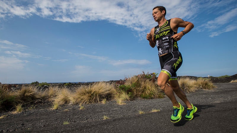 Niemeyer races the Ironman 2013 GoPro Ironman World Championship in Kona, Hawaii.