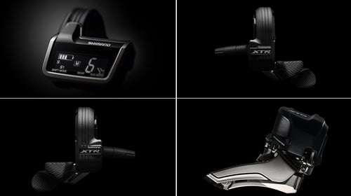 Shimano's new electronic shifting technology for mountain bikes is the first of its kind—and pretty sleek-looking.