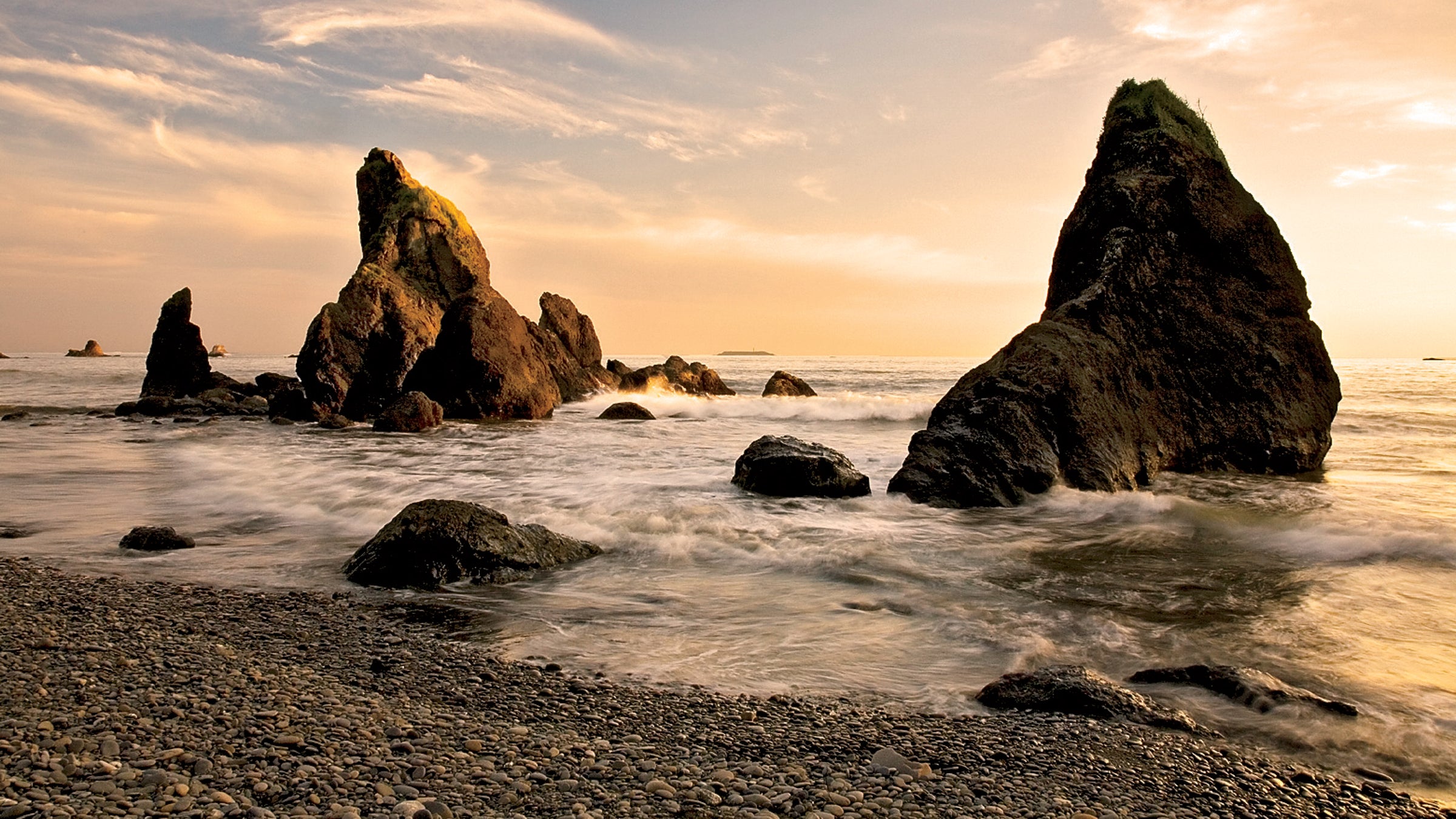 The Washington coast rocks. Just make sure you pack all your waterproof clothes.