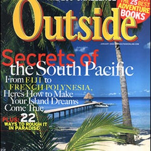Beachfront at the hotel Kia Ora, Rangiroa, French Polynesia.