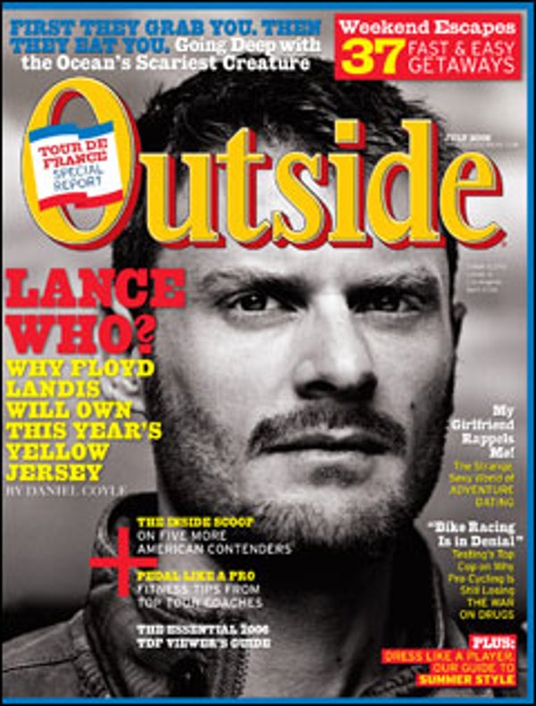 Floyd Landis, 国产吃瓜黑料 Magazine, July 2006