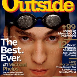 Michael Phelps, Outside Magazine, December 2008