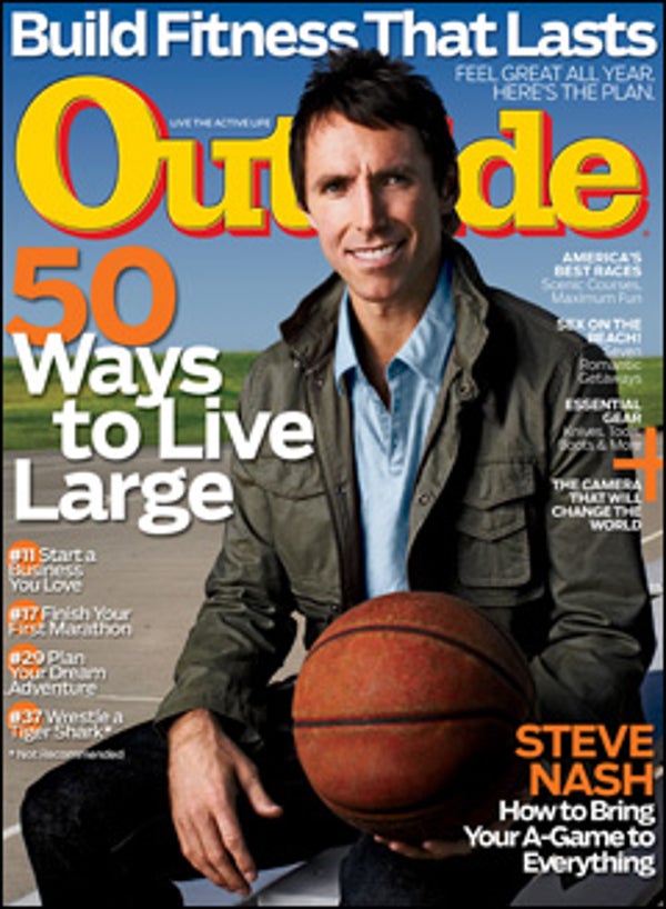 Steve Nash, 国产吃瓜黑料 Magazine, March 2009