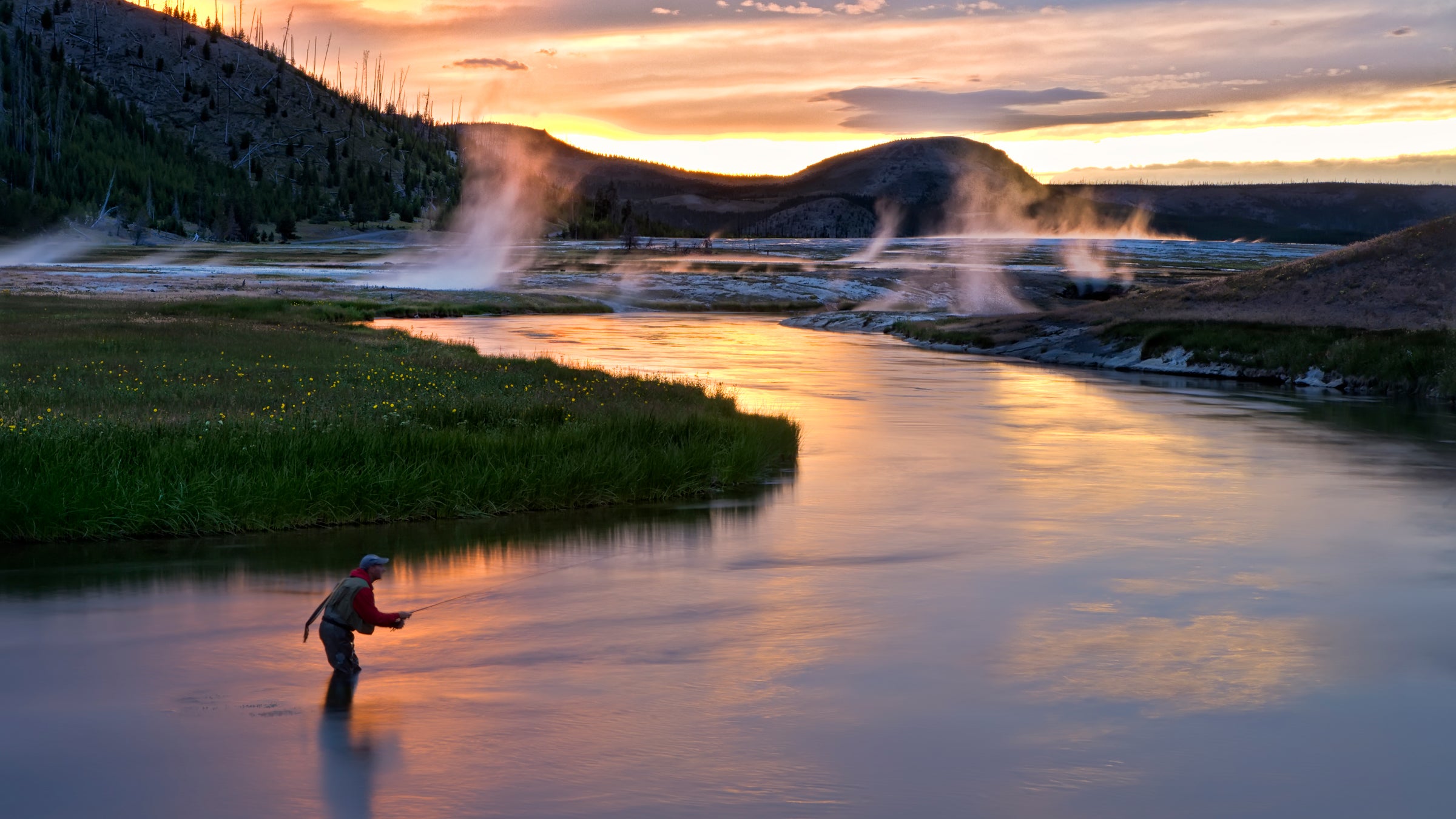 Firehole Ranch in Montana is only open for a glorious 15 weeks a year, but the angling setting is worth it alone.
