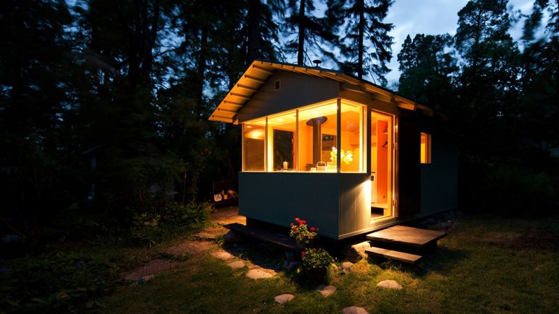 Lively Tiny House Design 4 m x 5.6 m (214 sq ft) ~ HelloShabby.com :  interior and exterior solutions
