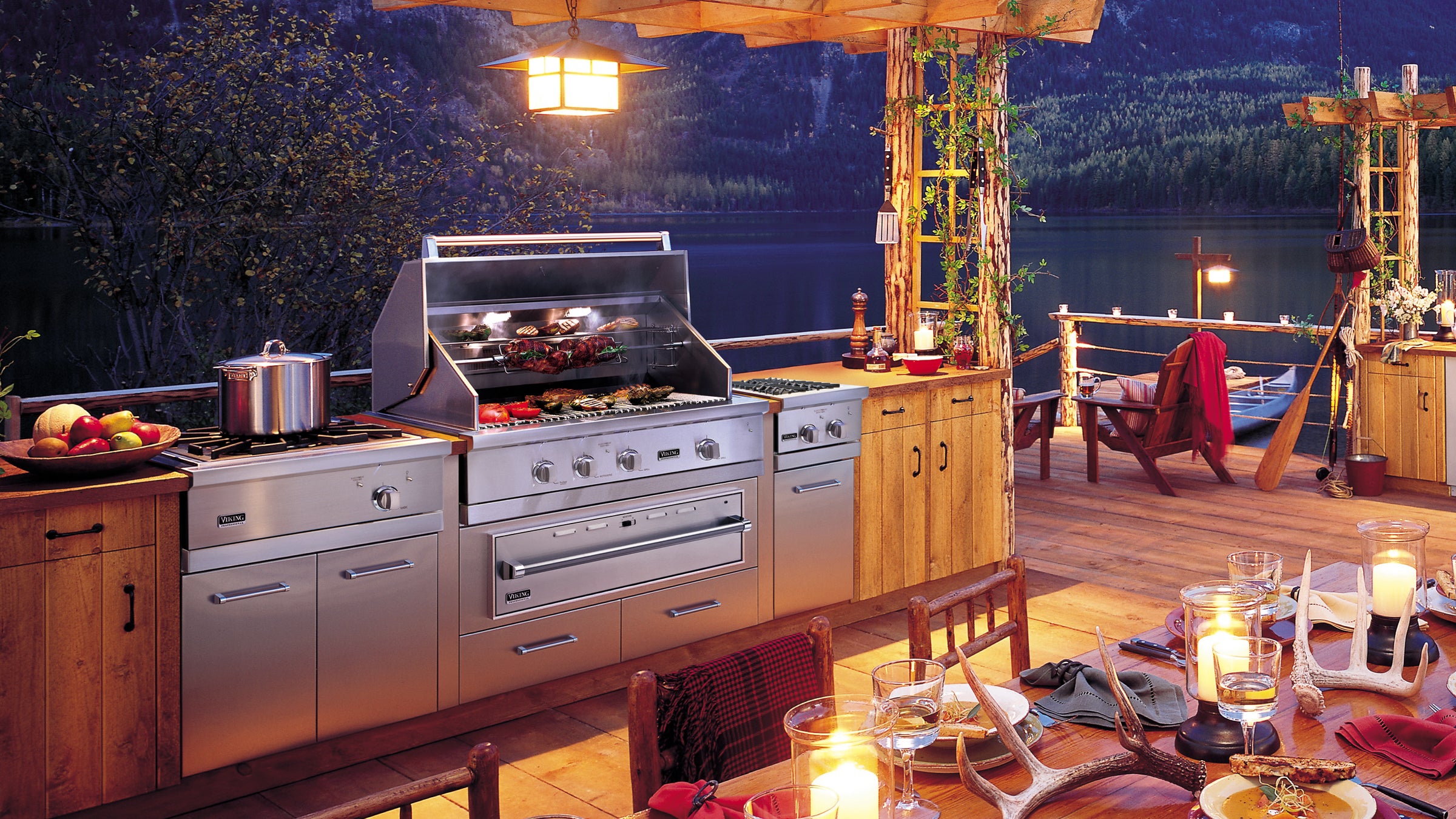 Viking's Professional 5 Series grills feel high-end and get the job done whether it's a lazy barbecue lunch or a summer dinner party.